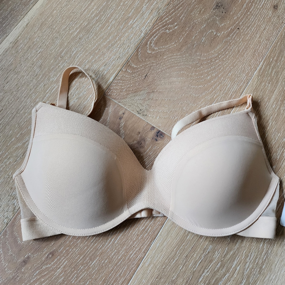 Lively Seamless Toasted Almond Bra Sz 34c